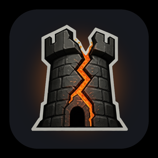 Mythfell app icon on a dark square background